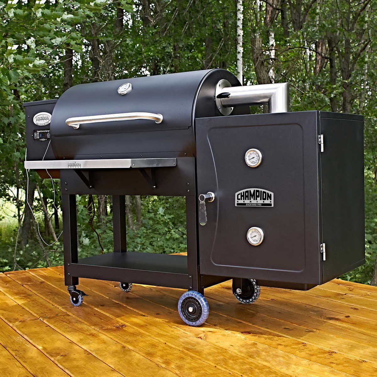 Louisiana grill smoker best sale