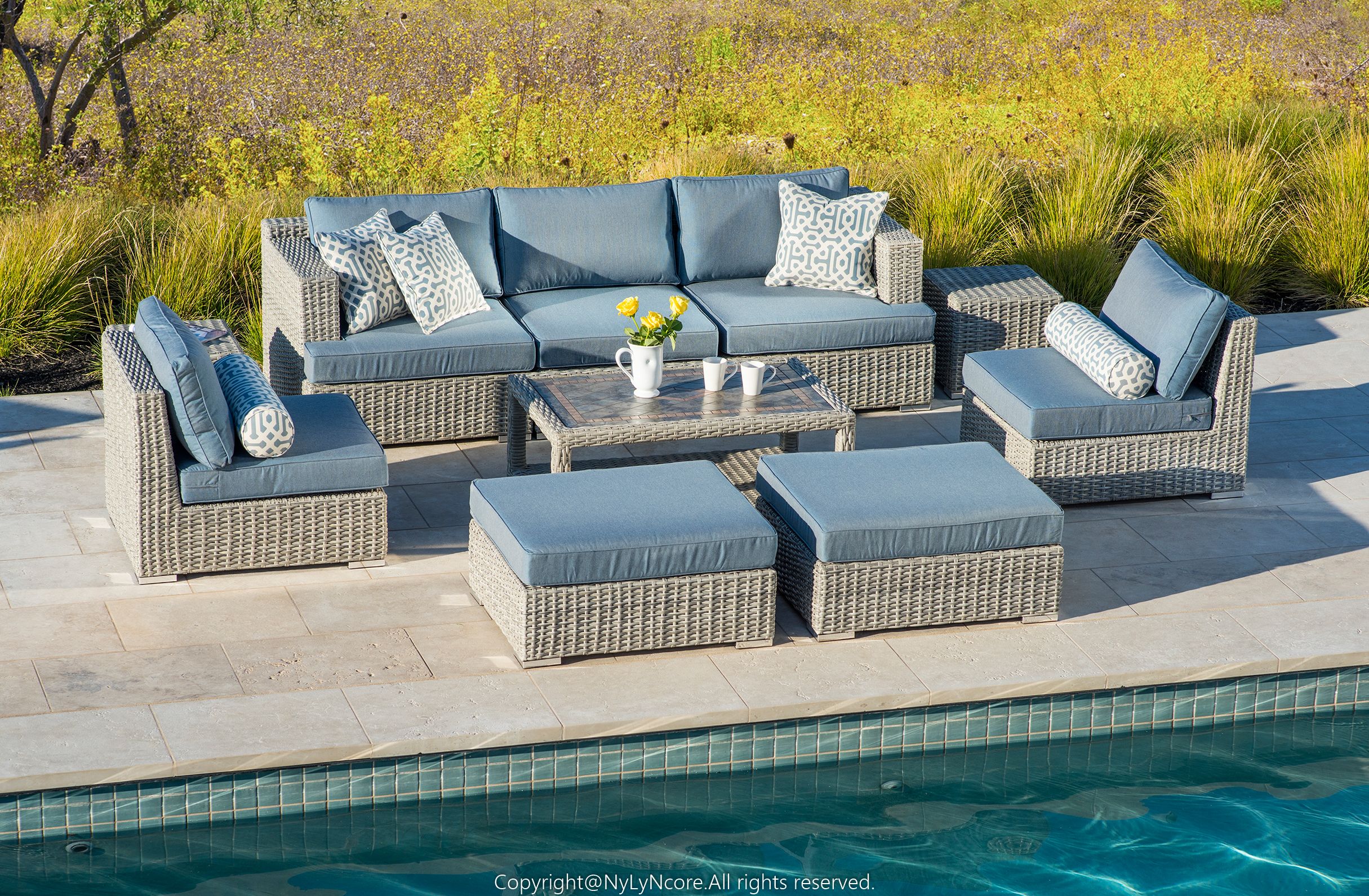 Niko 10 Piece Modular Seating Set Features