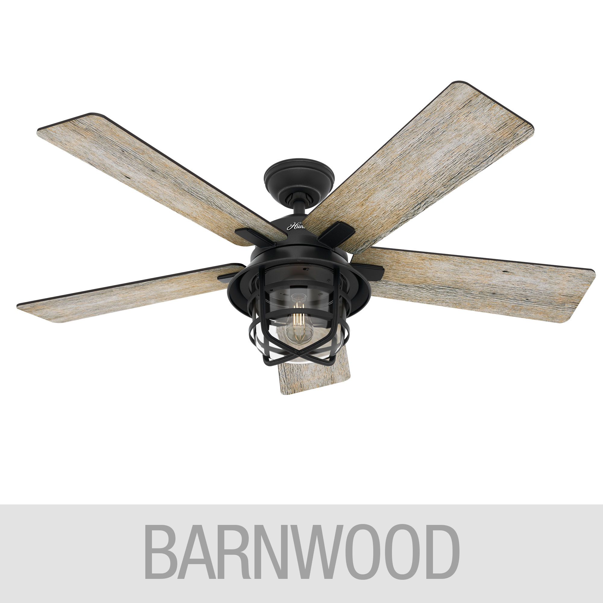 Hunter 54 Led Indoor And Outdoor Coral Gables Ceiling Fan Ebay