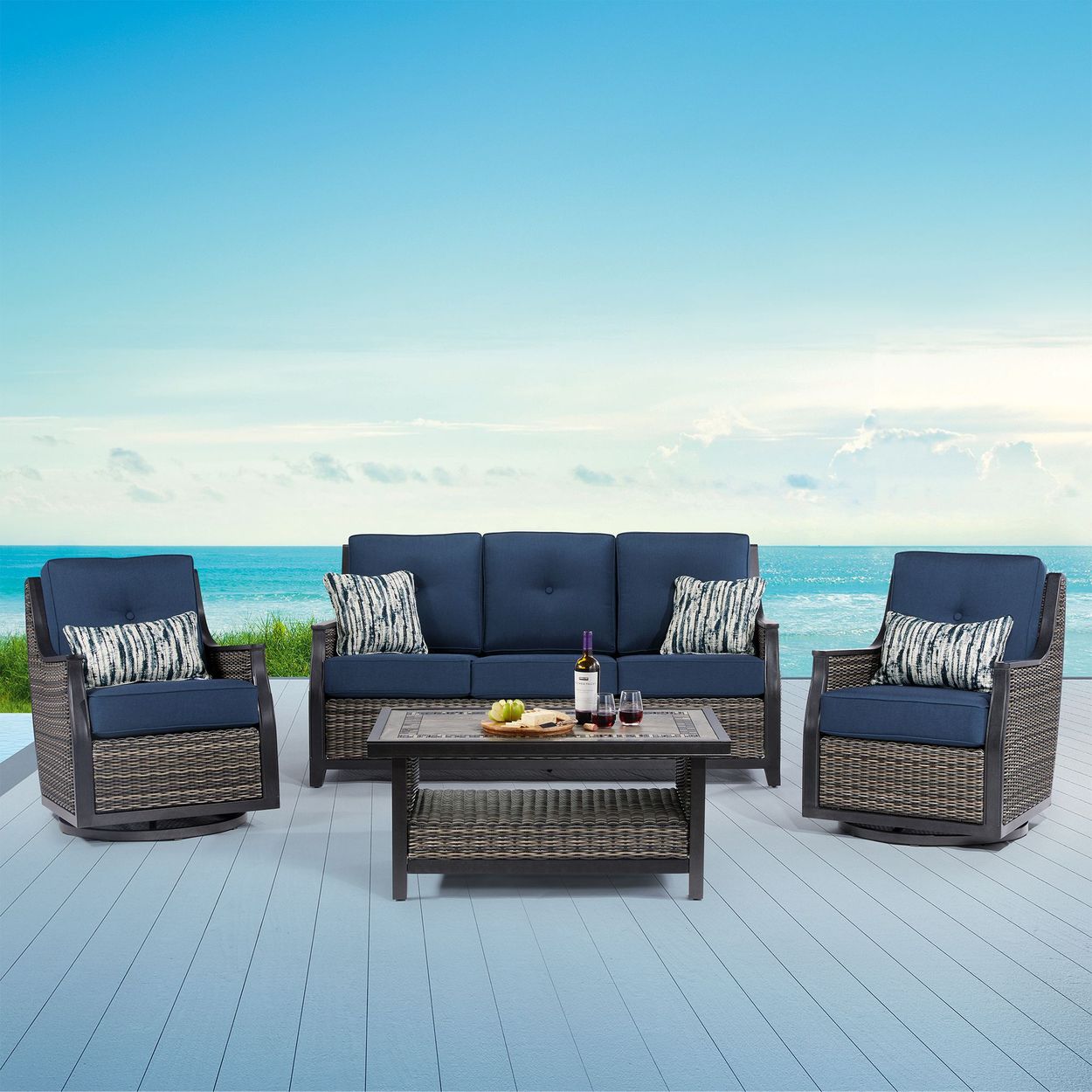 Bridgeport 4 Piece Deep Seating Bridgeport 4 Piece Deep Seating