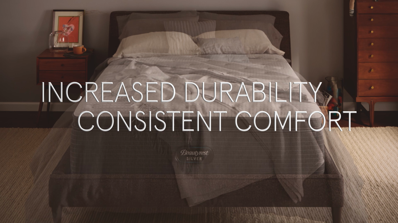 thumbnail video image 2 of Beautyrest Silver BRS900 Medium Cal King Mattress, 2 of 11