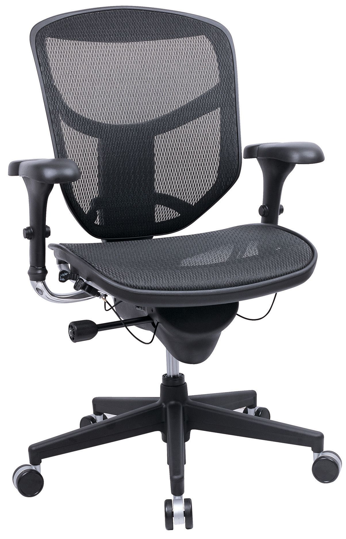 Workpro Quantum 9000 Mesh Multifunction Ergonomic Mid Back Chair Black Item 510830
