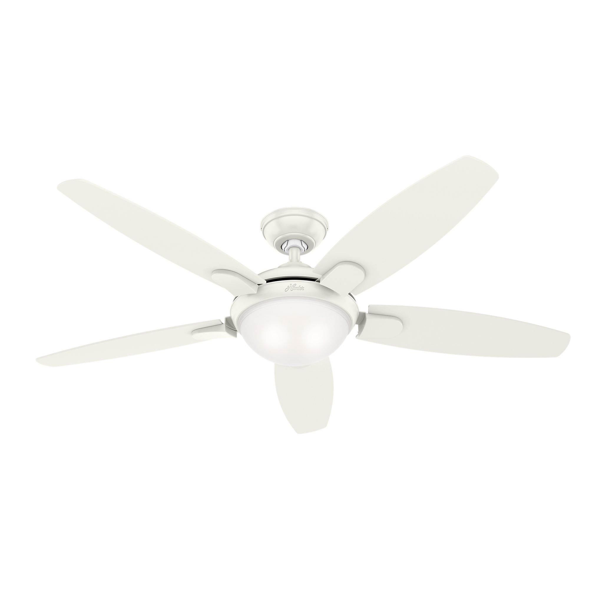 Hunter Led 54 Contempo Ii Ceiling Fan Contempo Ii In White