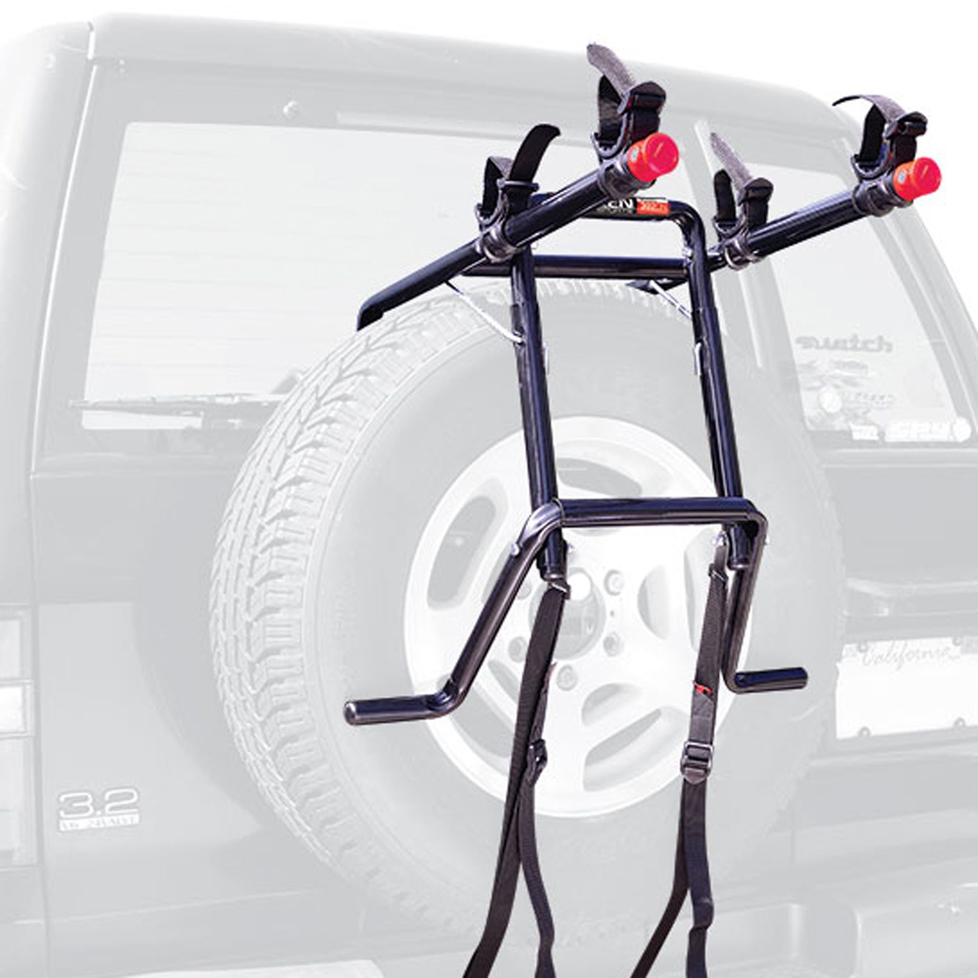 spare tire mount bike rack
