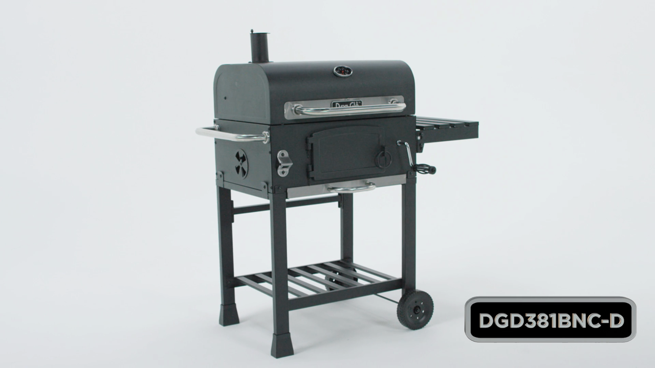 thumbnail video image 2 of Dyna-Glo 22.75" Charcoal Grill, 2 of 10