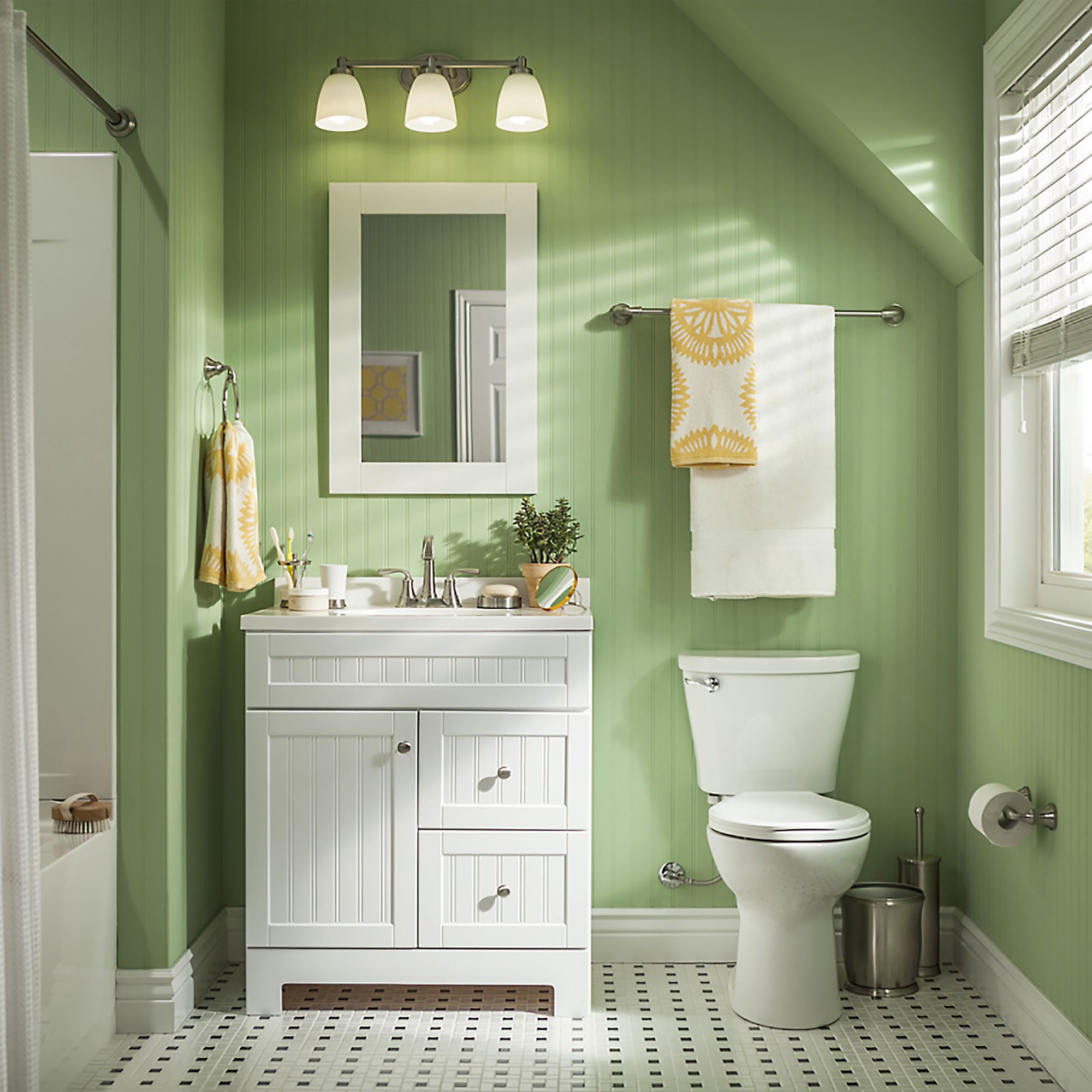 Style Selections Ellenbee 30 5 In White Single Sink Bathroom Vanity Show Marketing Content White Vanity From The Ellenbee
