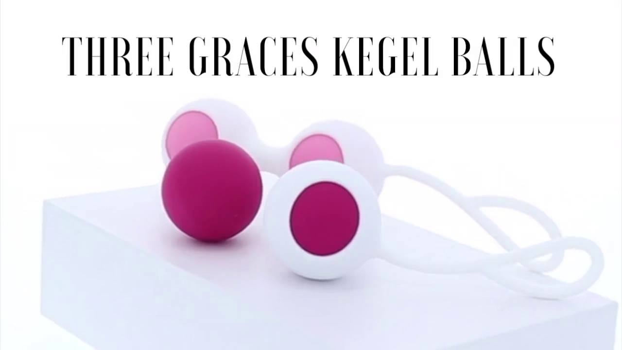 thumbnail video image 2 of Pantheon Three Graces Kegel Balls, 2 of 8
