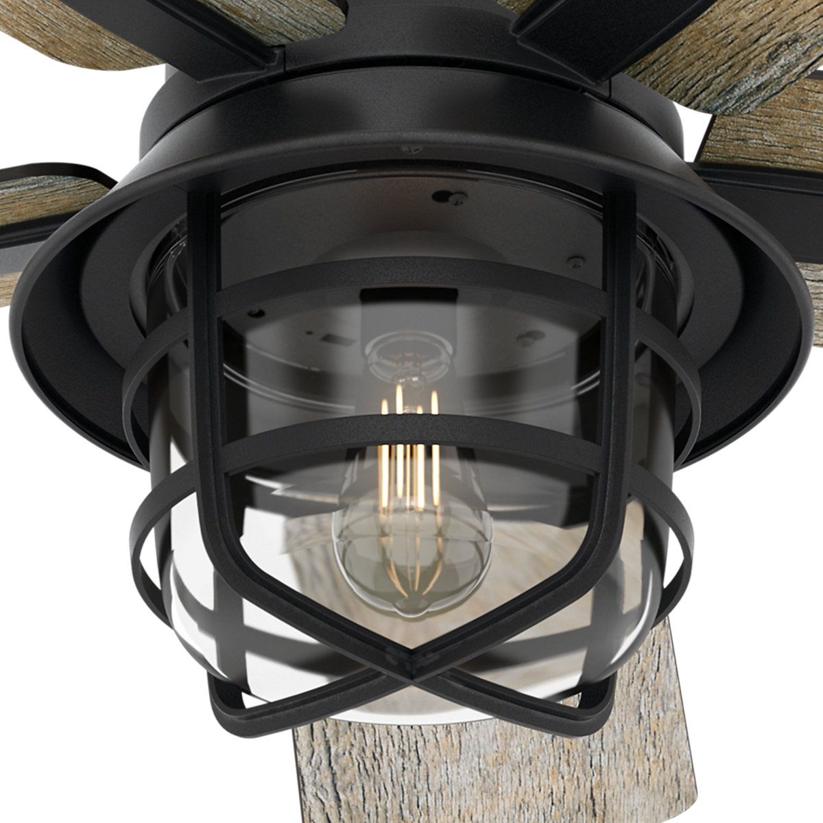 Hunter 54 Led Indoor Outdoor Coral Gables Ventilador De Techo