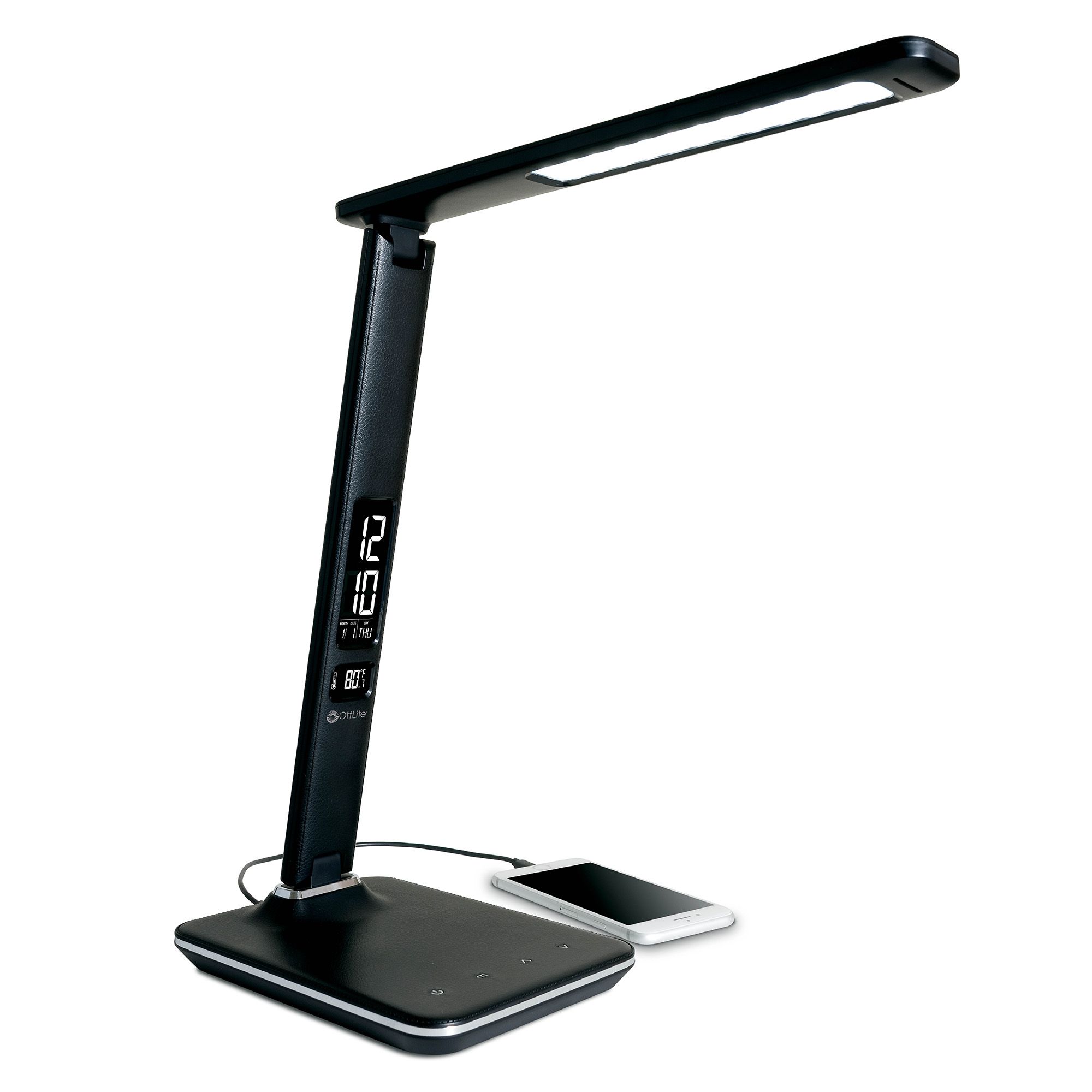 Ottlite Executive Desk Lamp With 2 1a Usb Charging Port