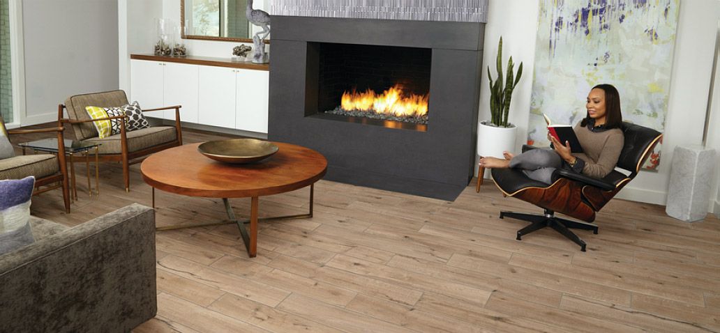American Olean Woodstory Natural Oak 6 In X 36 Porcelain Wood