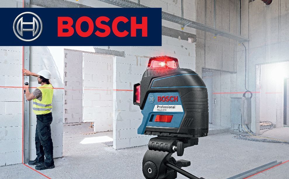 Bosch Visimax 200 Ft Red Beam Self Leveling Line Generator 360