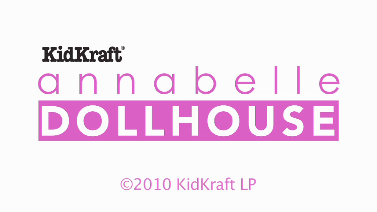 thumbnail video image 2 of KidKraft Annabelle Wooden Dollhouse with Elevator, 17 Accessories, 2 of 9