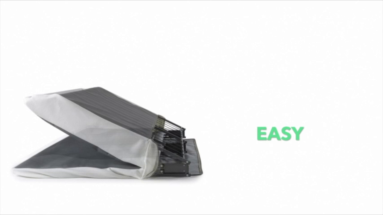 thumbnail video image 2 of Zinus Spa Sensations No Assembly 7.5" White Metal Box Spring, Twin, 2 of 8