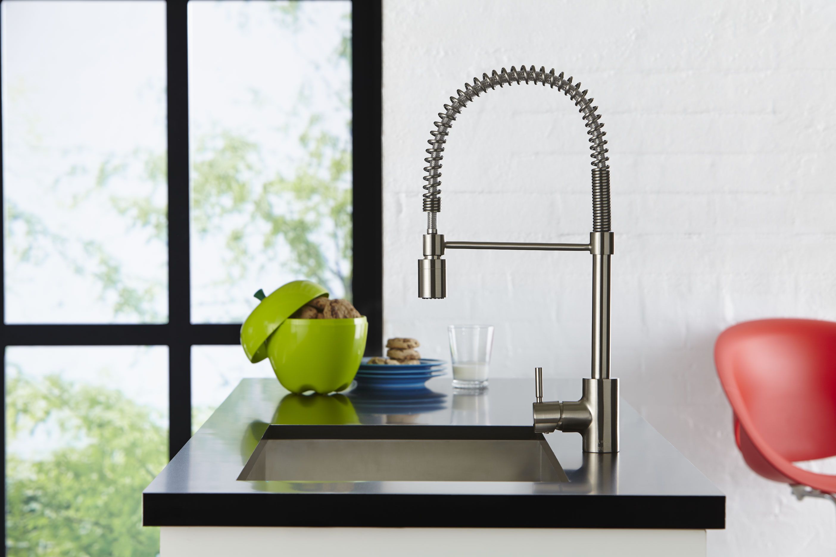 The Foo Single Handle Pre Rinse Kitchen Faucet By Danze Inc
