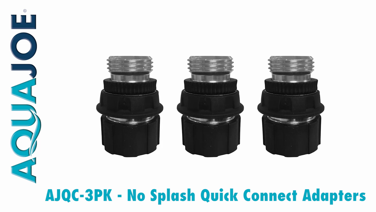 No-Splash Quick Connect Adapters (3-Count) No-Splash Quick Connect Adapters (3-Count)