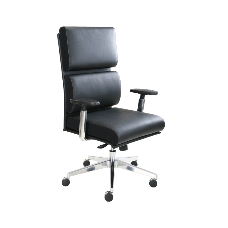 Tempur Pedic Leather Executive Chair Black Tp1000