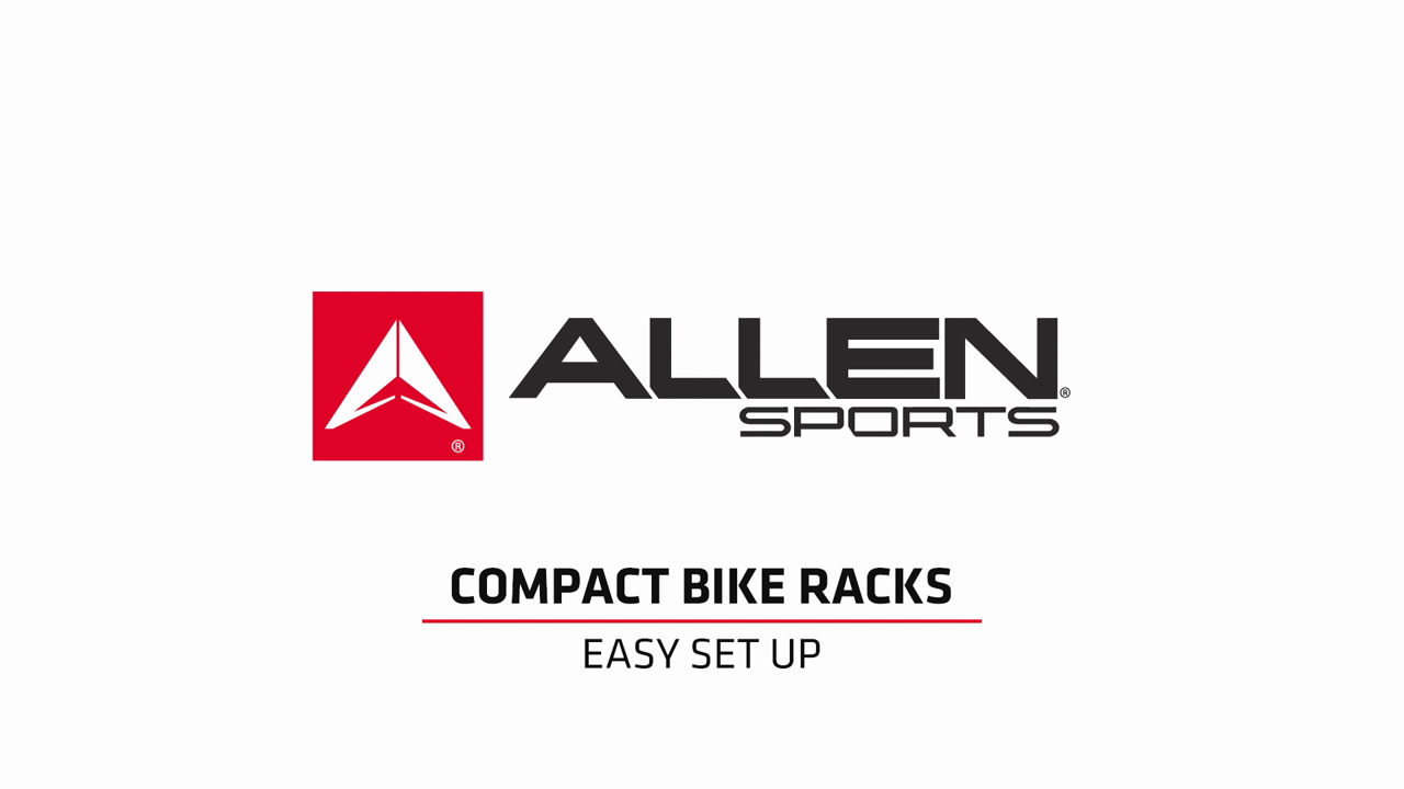 thumbnail video image 2 of Allen Sports Ultra Compact Bike Rack, 2 of 12