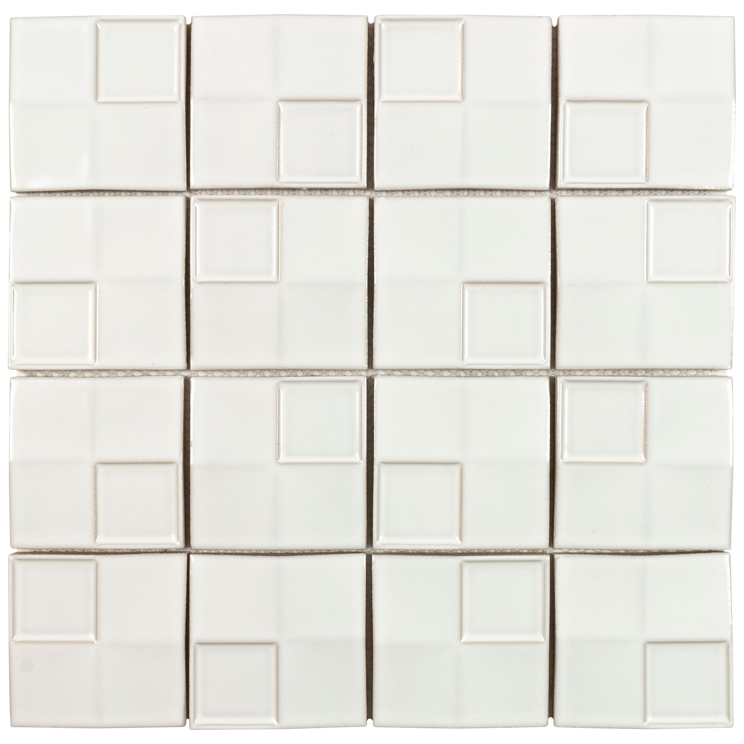 Boutique Ceramic White 12 In X Glazed White 12 In X Glazed Ceramic