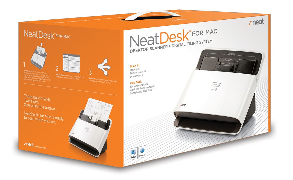 neat receipts desktop scanner for mac