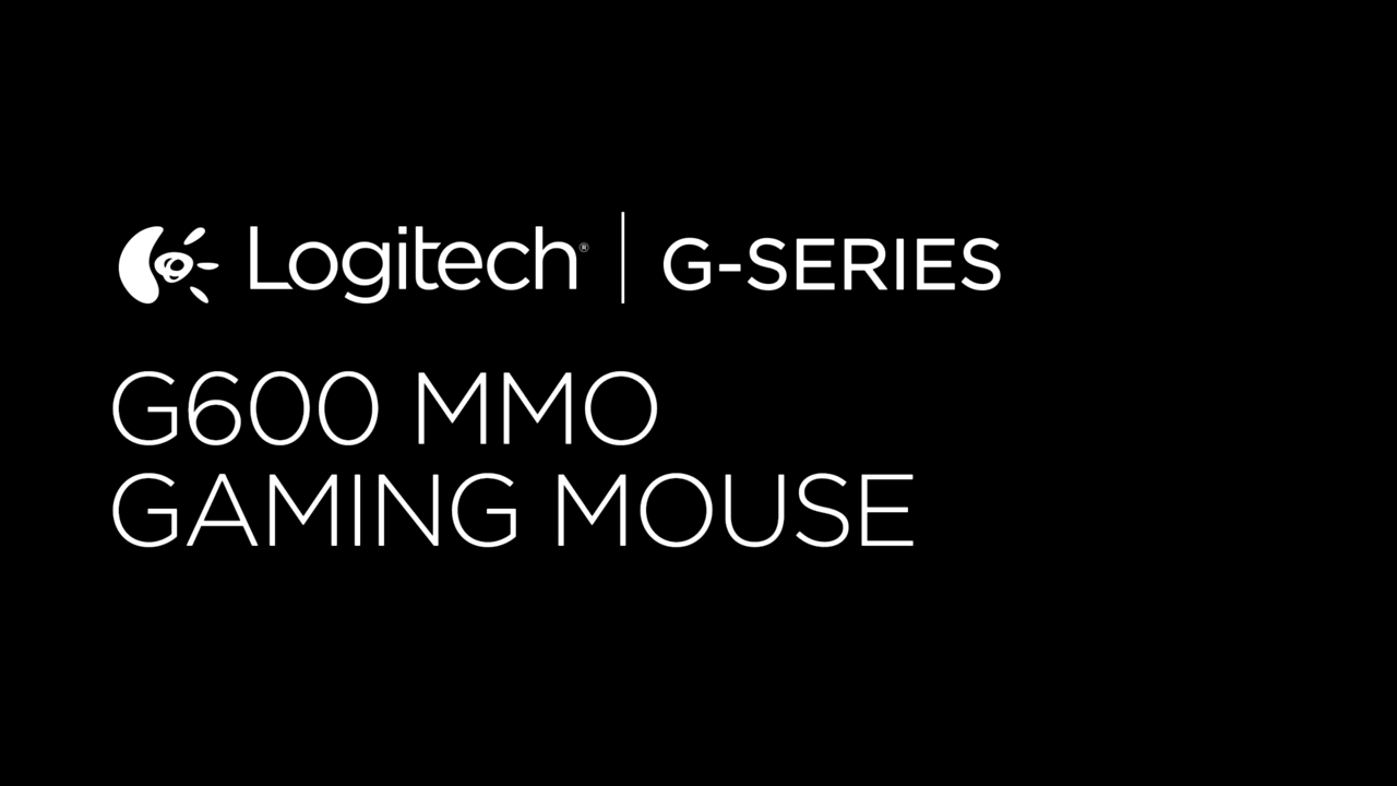 thumbnail video image 2 of Logitech 910-002871w Logitech G600 MMO Gaming Mouse, 2 of 5