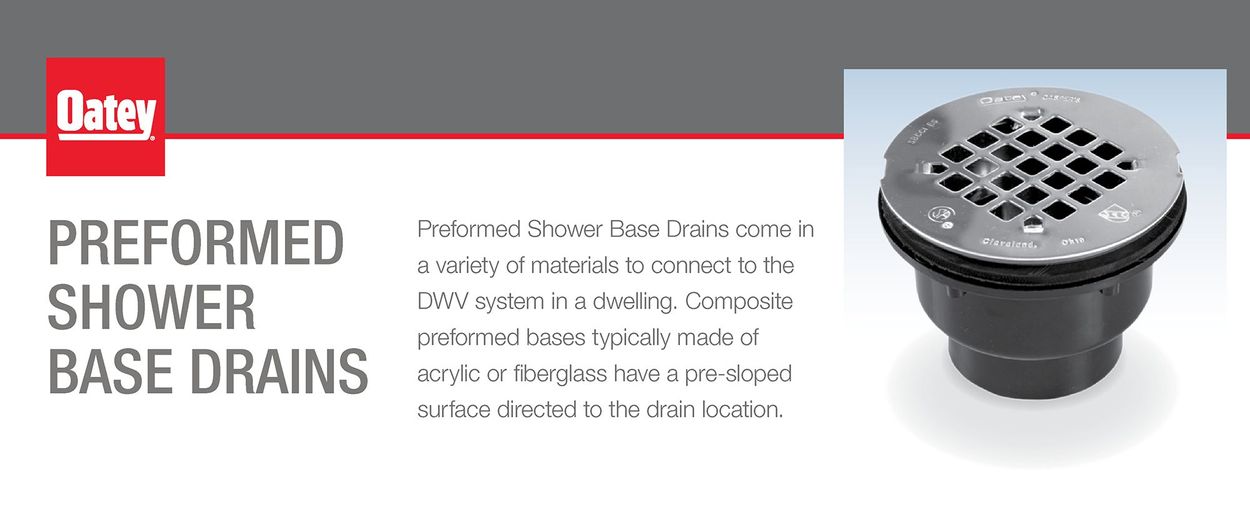 Oatey Pvc No Caulk Shower Drain Installation Instructions Best Drain