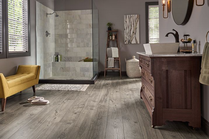 Pergo Timbercraft Wetprotect Waterproof Anchor Grey Oak 7 48 In W Show Marketing Content