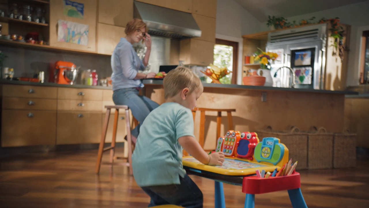 thumbnail video image 2 of VTech Kids LED Display Touch and Learn Activity Desk, Multicolor, 2 of 15