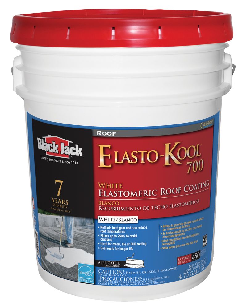 Black Jack Elasto Kool 700 5 Gallon Elastomeric Reflective Roof