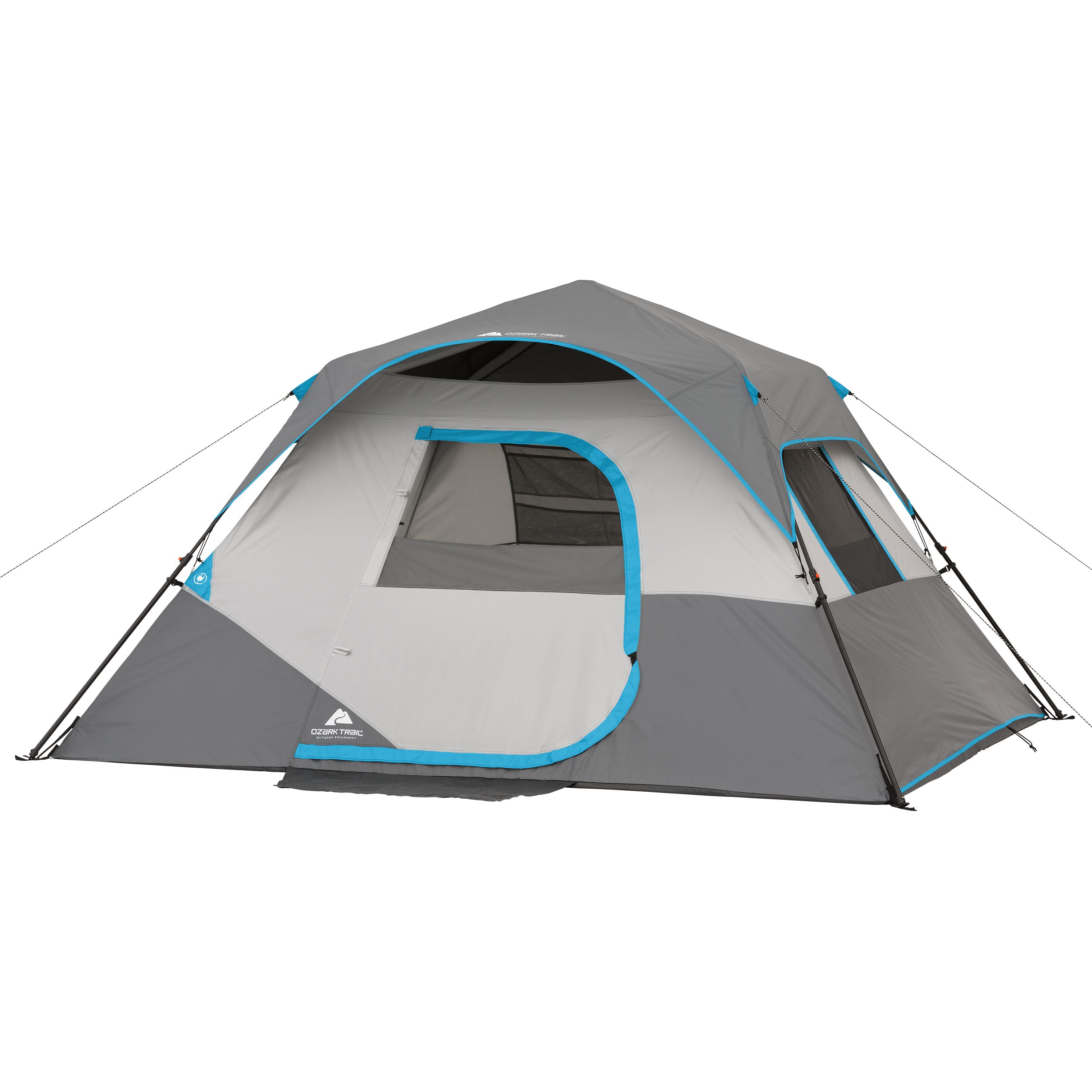 Ozark Trail 6 Person Instant Cabin Tent Walmart Com Walmart Com