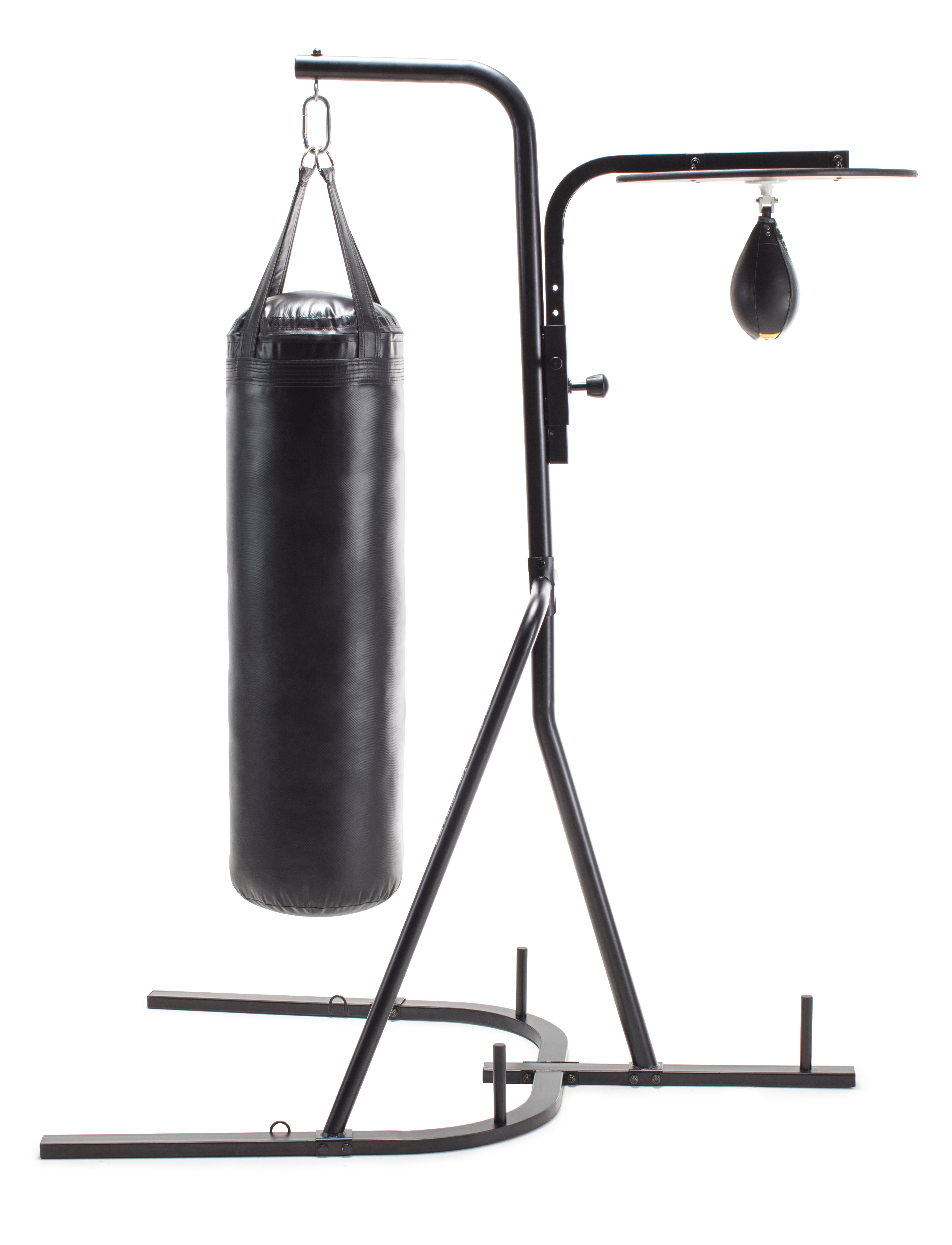 Punching Bag Filled Wall Bracket Boxing Training MMA Heavy Punch Gloves 14PC
